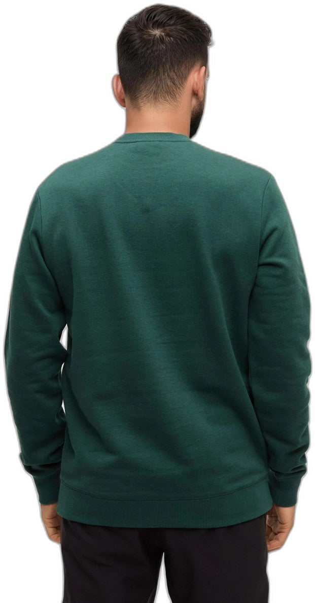 Retro TreeLine Crew - Mens - forest pine / harvest gold 1