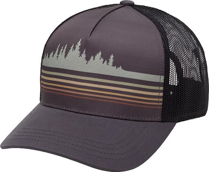 Retro Treeline Altitude Hat - graphite / light moss 1