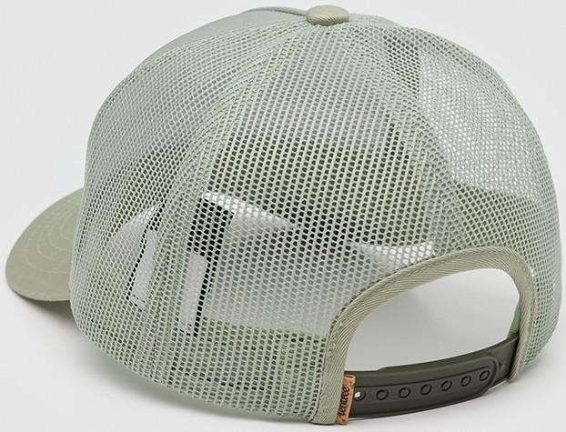 Retro Treeline Altitude Hat - light moss / tidal teal 1