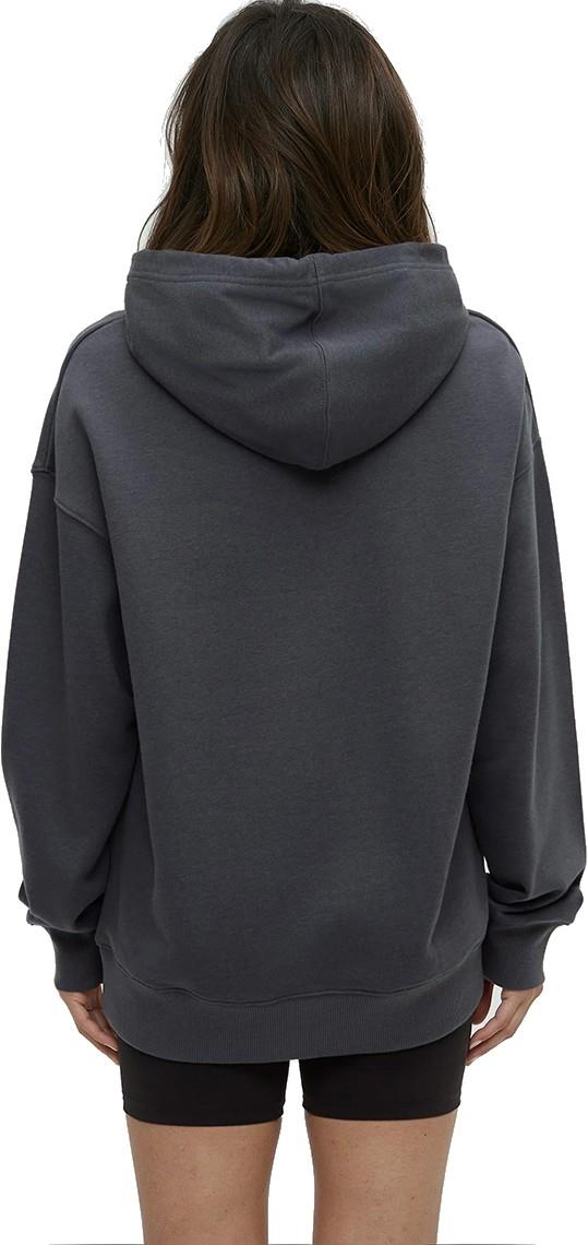 Retro Treeline Relaxed Hoodie - Womens - graphite / light moss 1
