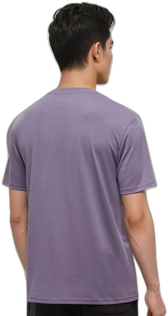 Retro Treeline T-Shirt - Mens - smokey violet / mountain view 1
