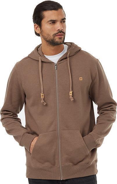 Reynard Zip Hoodie - Mens - Fossil 1