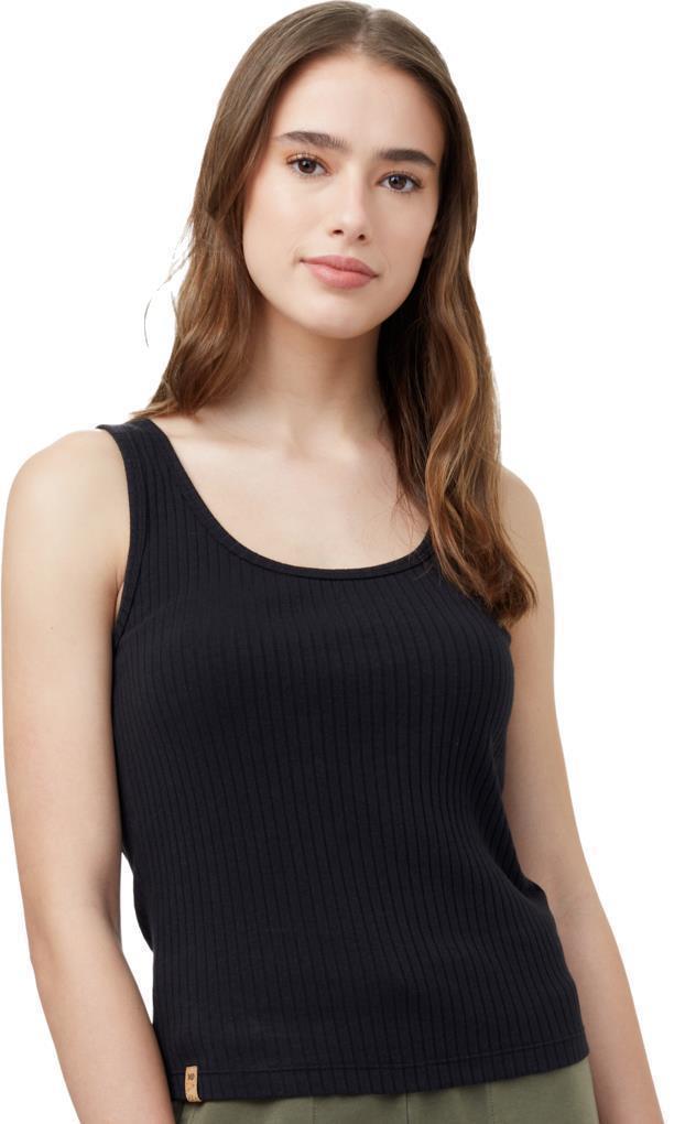 Rib Basic Cami - Womens - Jet Black 1