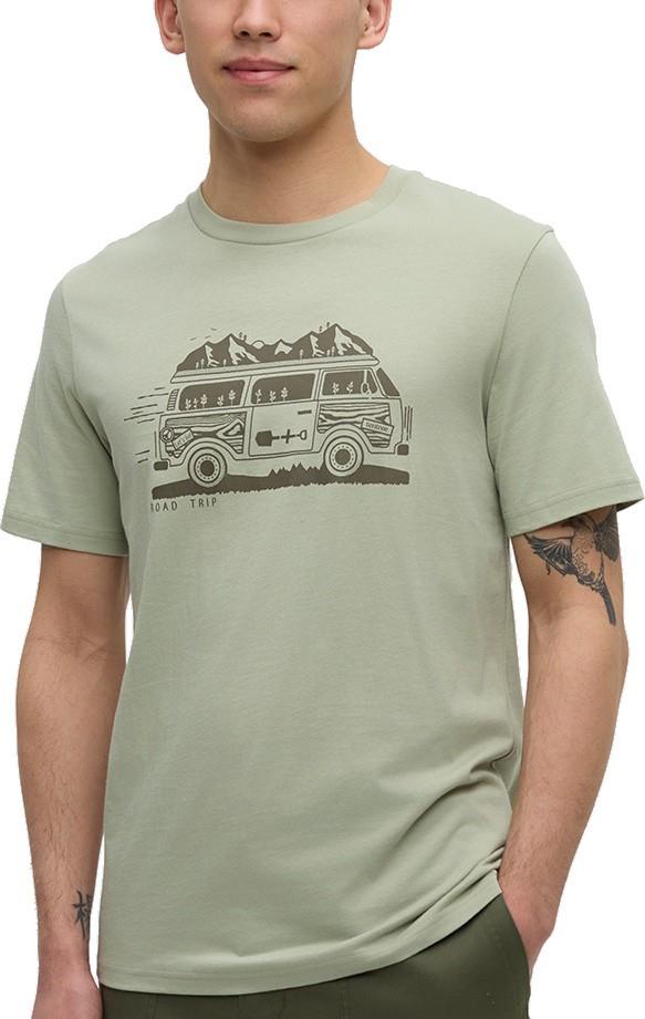 Road Trip T-Shirt - Mens - light moss / timber 1