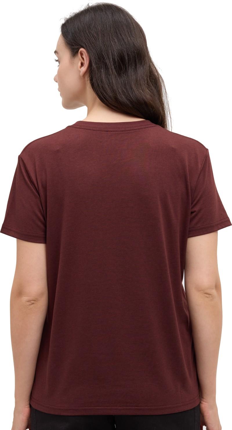Rolling Prairie T-Shirt - Womens - red chestnut / white oak 1