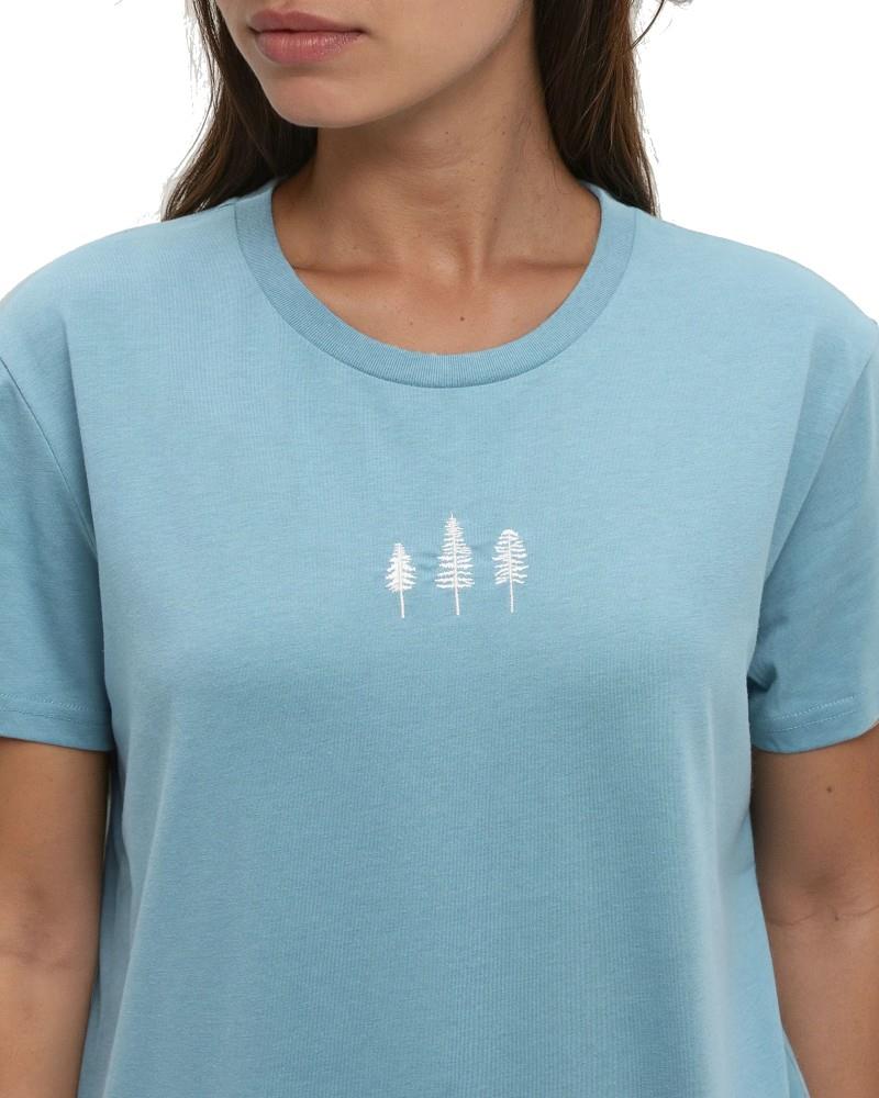 Rooted T-Shirt - Womens - alpine blue / vintage white 1