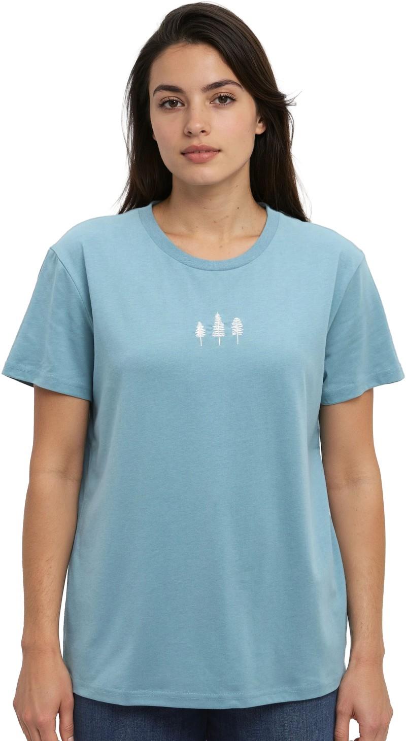 Rooted T-Shirt - Womens - alpine blue / vintage white 1