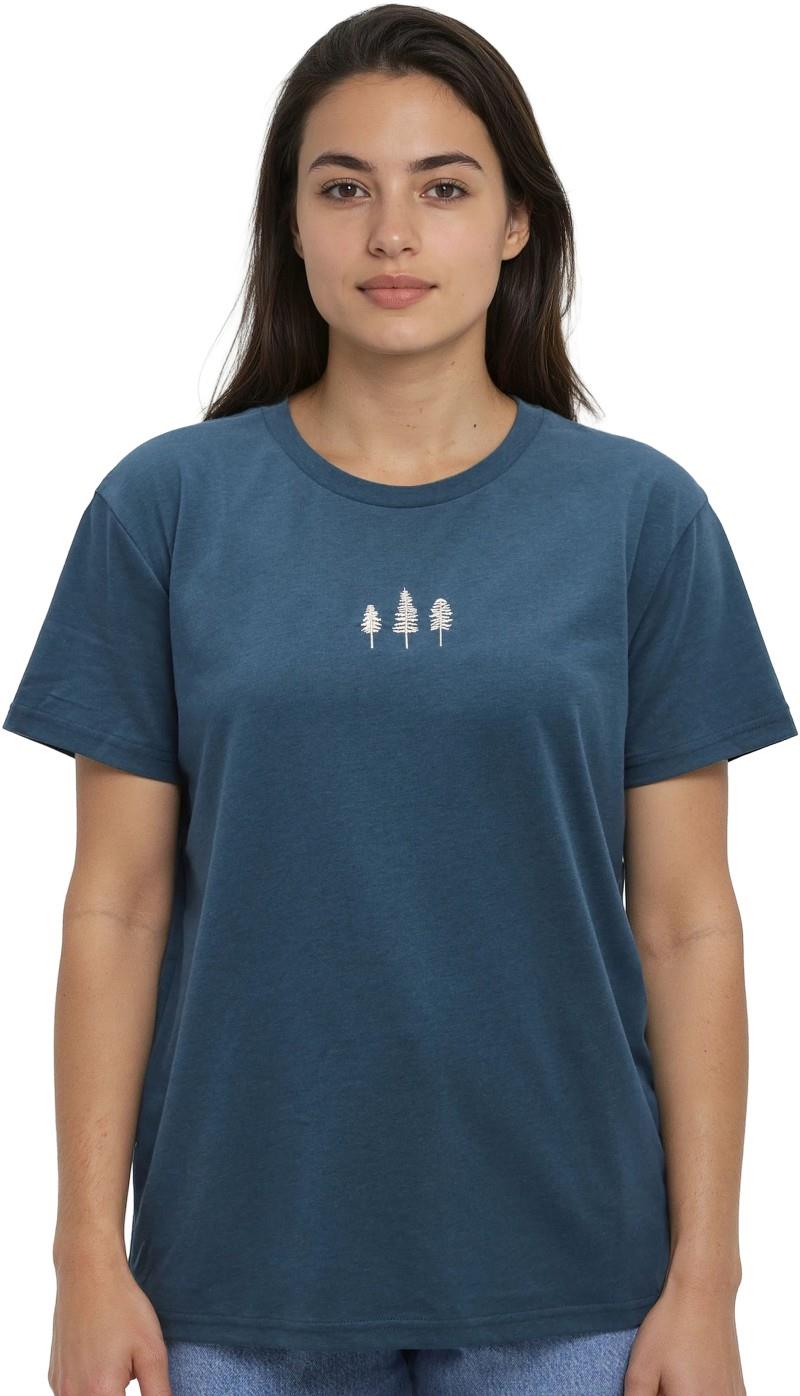 Rooted T-Shirt - Womens - pacific teal / white oak 1