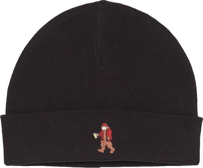 Sasquatch Beanie - Meteorite Black / Lumberjack 1