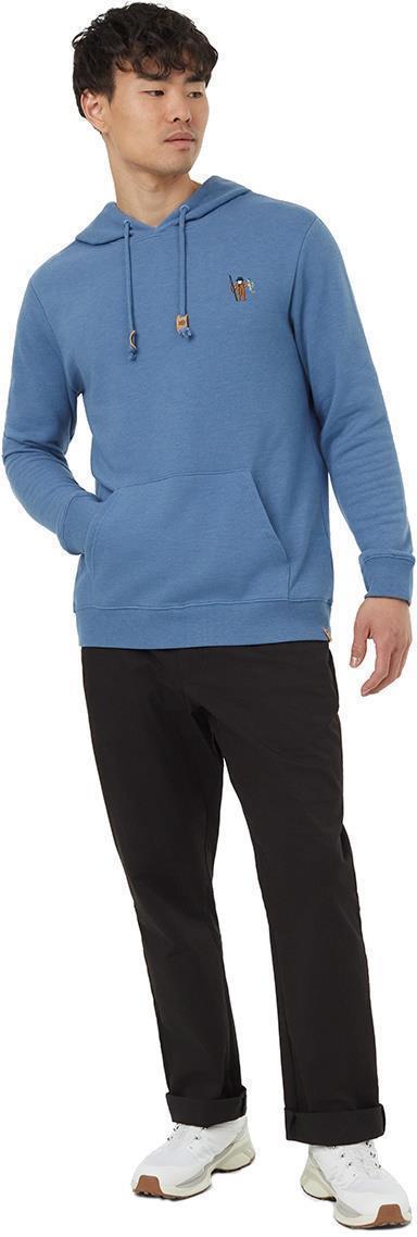 Sasquatch Hoodie - Mens - canyon blue heather / fishing 1