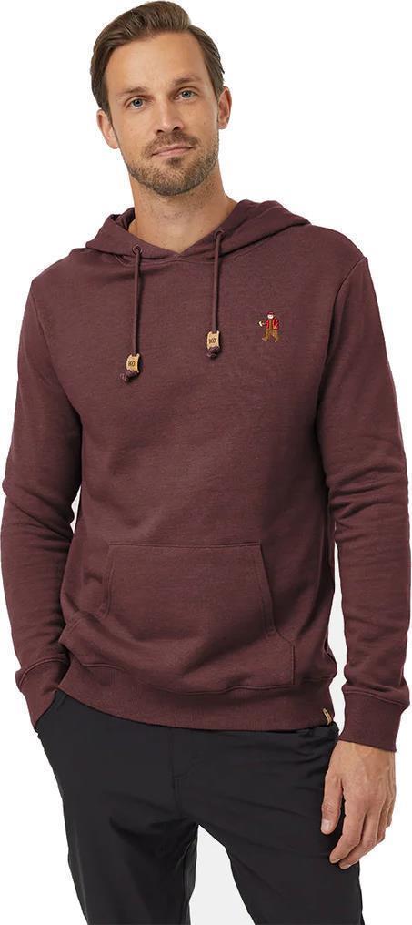 Sasquatch Hoodie - Mens - deep mahogany heather / lumberjack 1