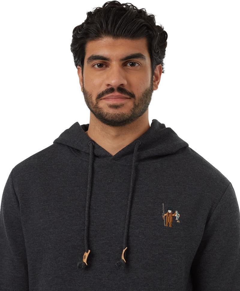 Sasquatch Hoodie - Mens - meteorite black heather / fishing 1