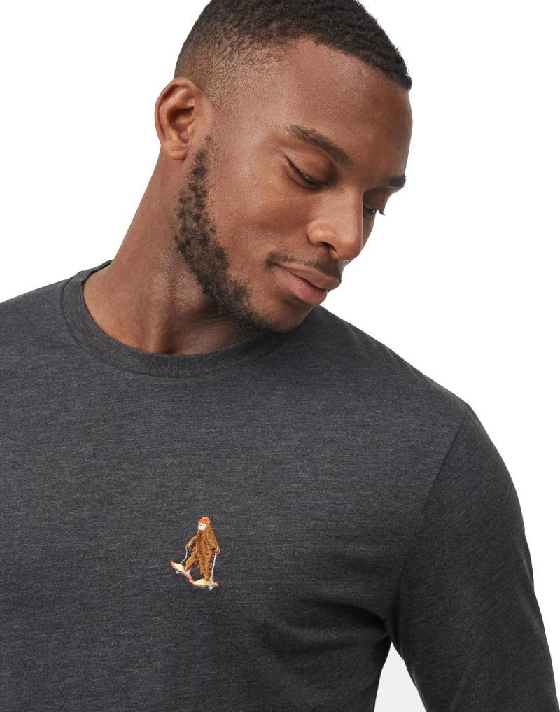 Sasquatch LS - Mens - meteorite black heather 1