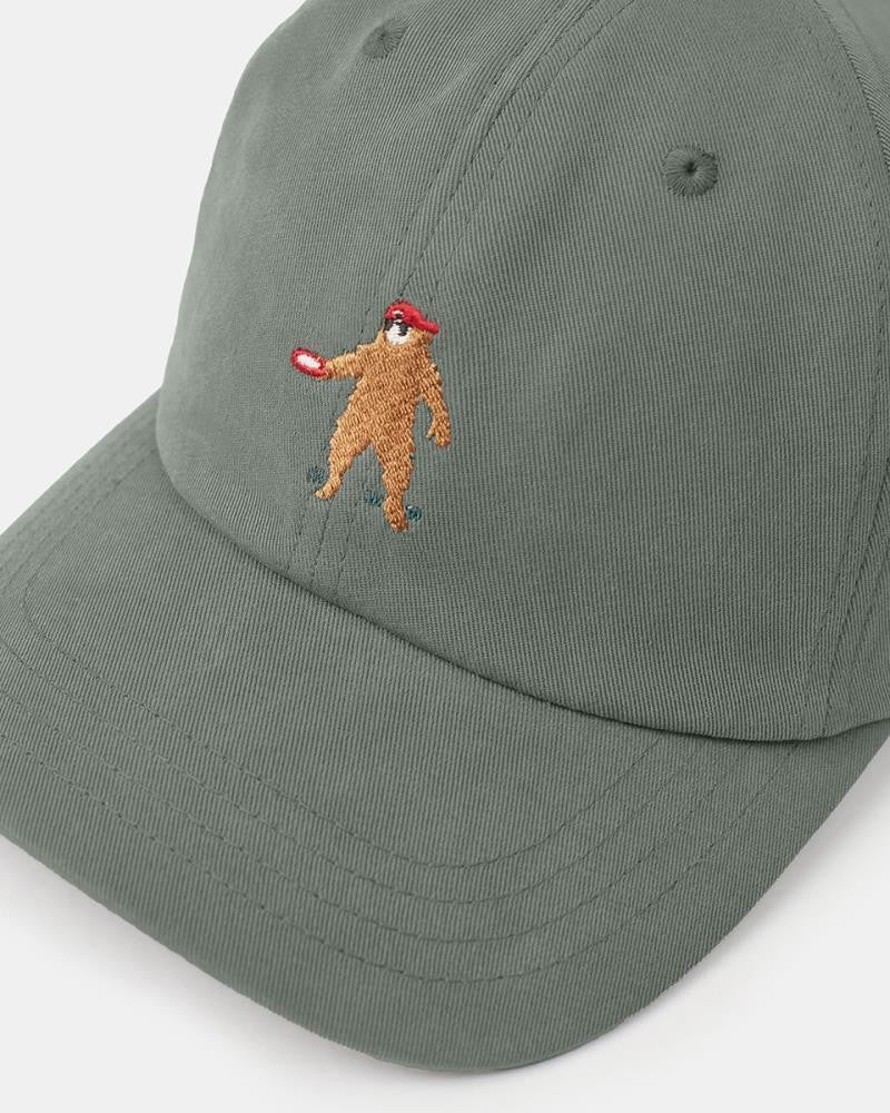 Sasquatch Peak Hat - agave green / frisbee 1