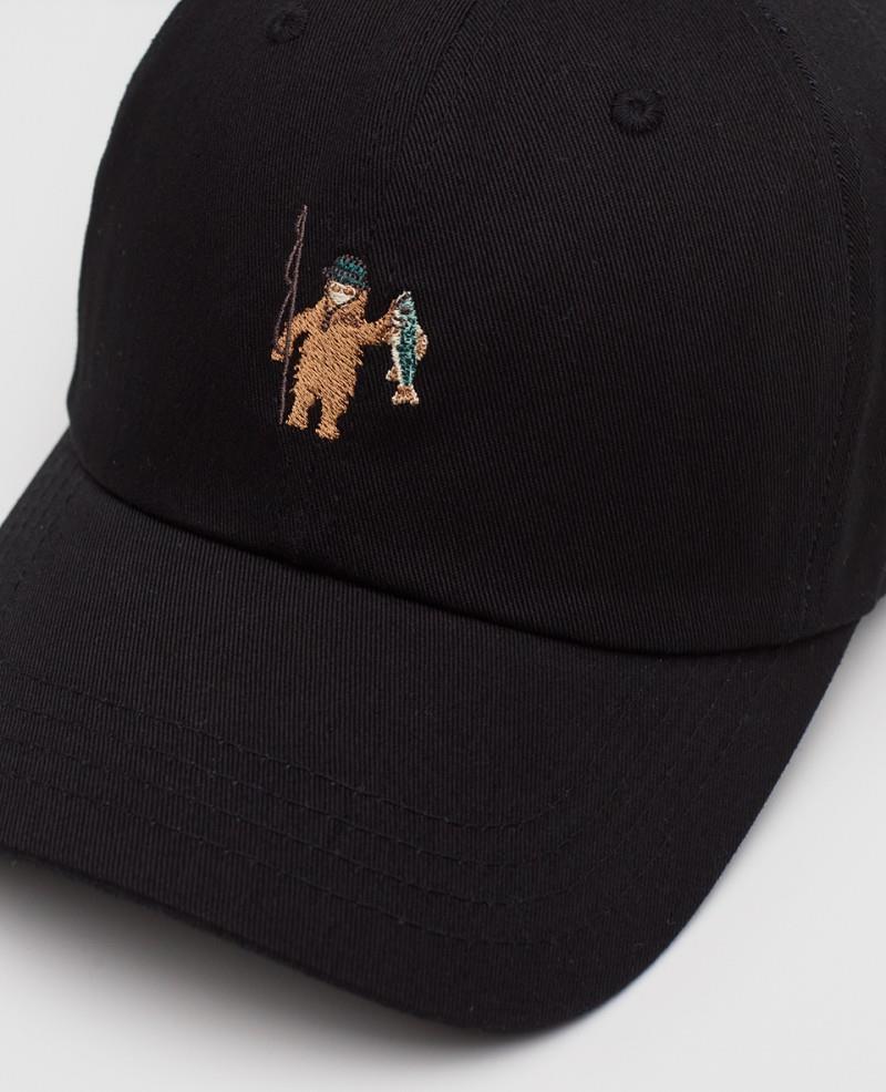 Sasquatch Peak Hat - meteorite black / fishing 1