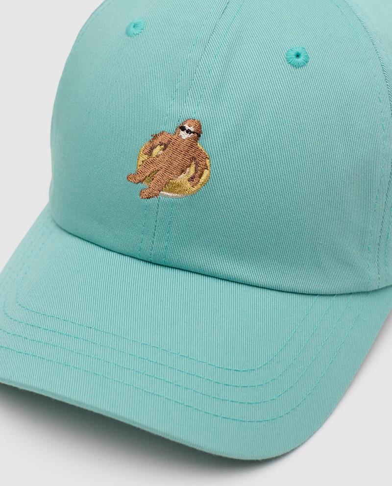 Sasquatch Peak Hat - turquoise sky / floatie 1