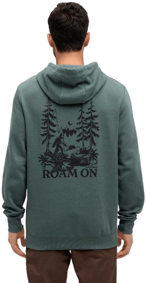 Sasquatch Sighting Hoodie - Mens - pine green / meteorite black 1