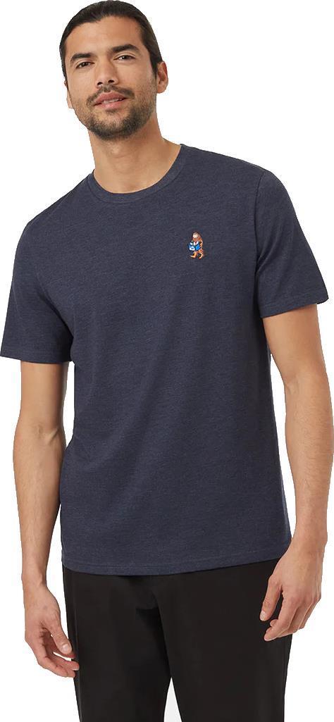 Sasquatch T-Shirt - Mens - Midnight Blue Heather / Recycle 1