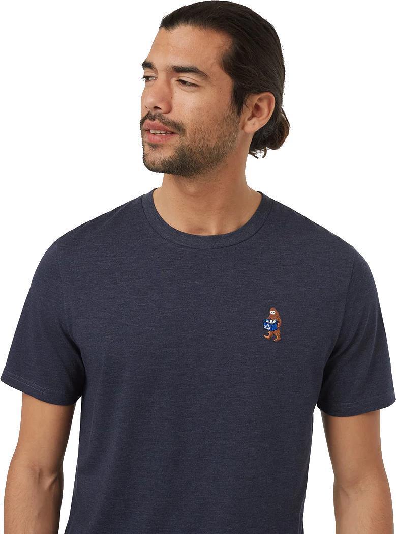 Sasquatch T-Shirt - Mens - Midnight Blue Heather / Recycle 2