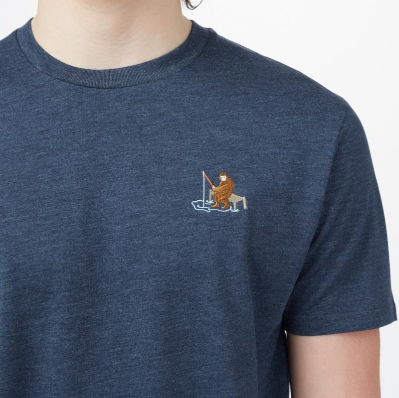 Sasquatch T-Shirt - Mens - Moonlit Ocean Heather 2