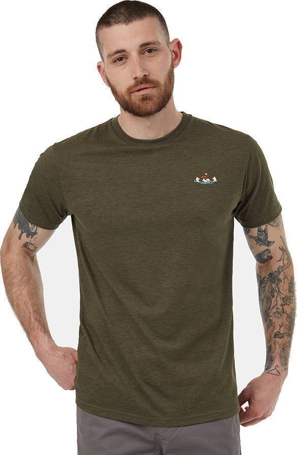 Sasquatch T-Shirt - Mens - Olive Night Green Heather / Rubber 1