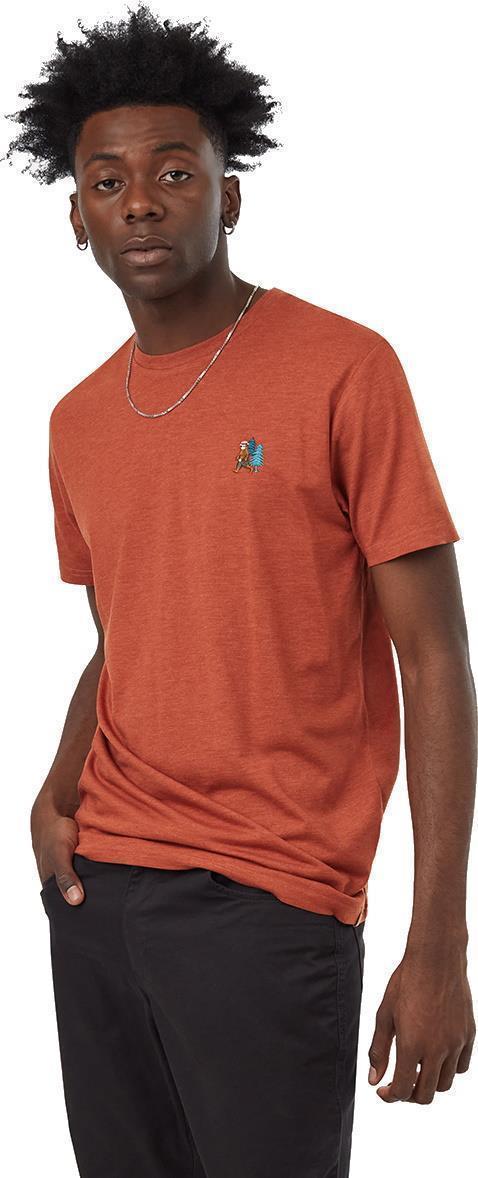 Sasquatch T-Shirt - Mens - baked clay heather / rubber 1
