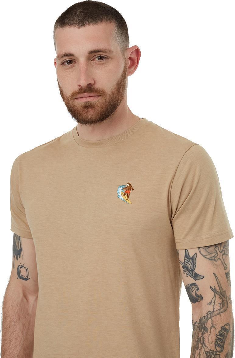 Sasquatch T-Shirt - Mens - barley heather / rubber 1