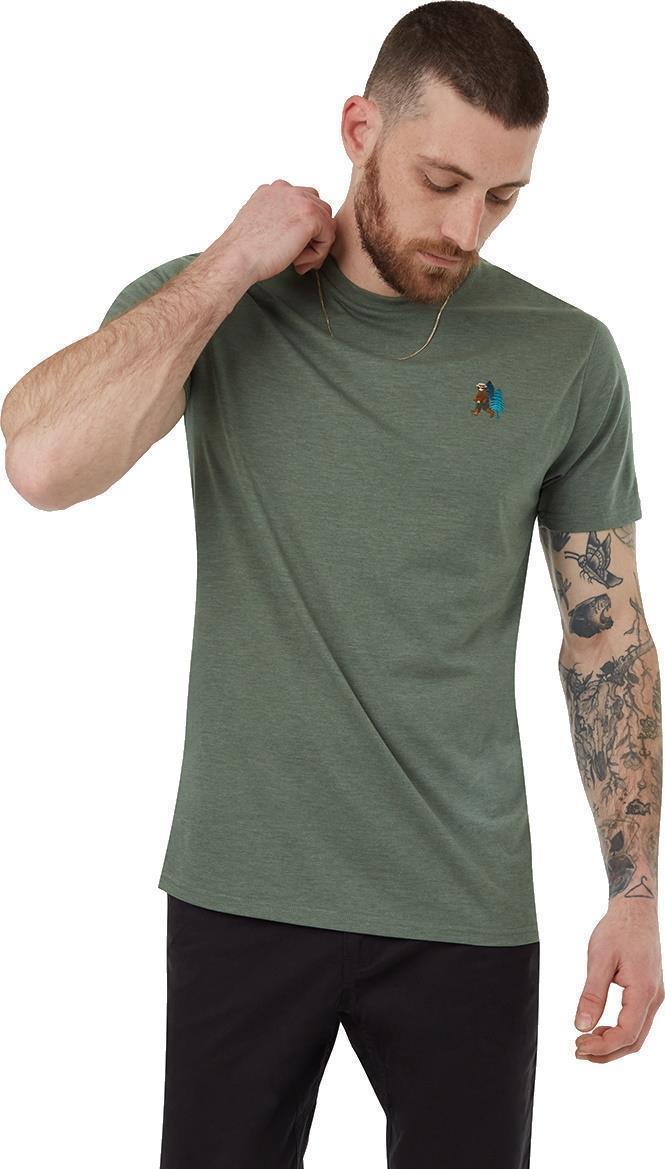 Sasquatch T-Shirt - Mens - dark sage heather / rubber 1