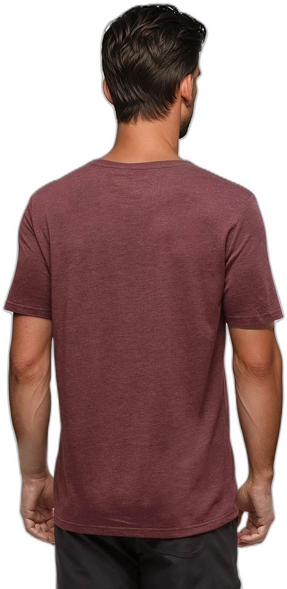 Sasquatch T-Shirt - Mens - deep burgundy heather / lumberjack 1