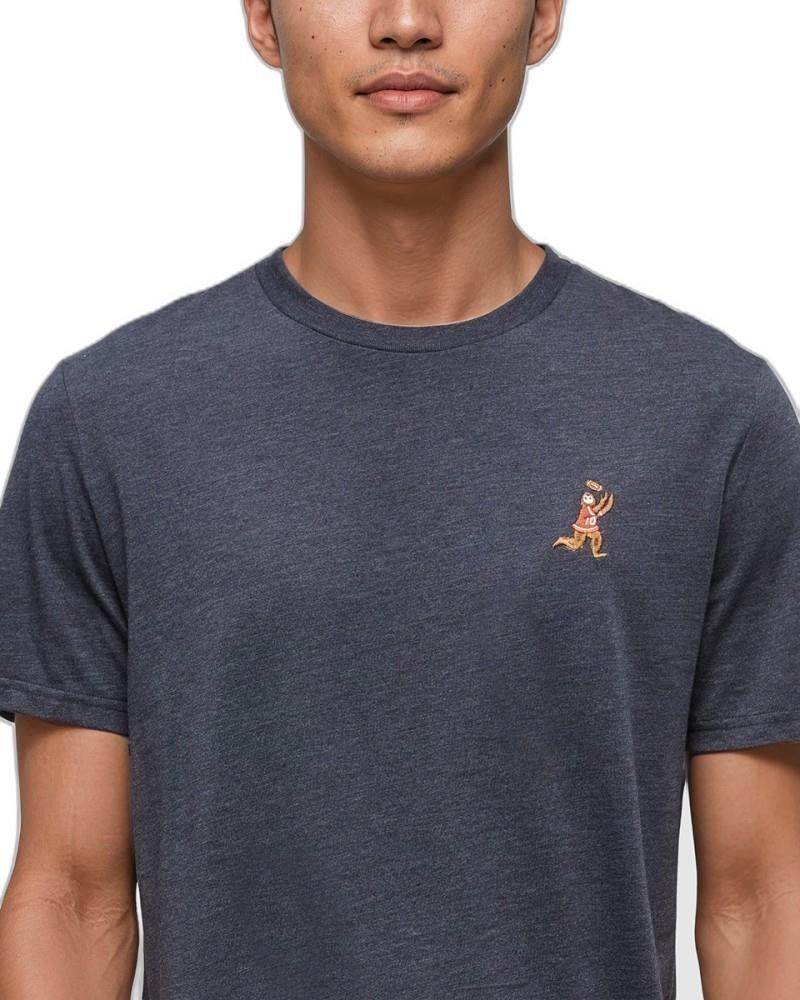 Sasquatch T-Shirt - Mens - midnight blue heather / football 1