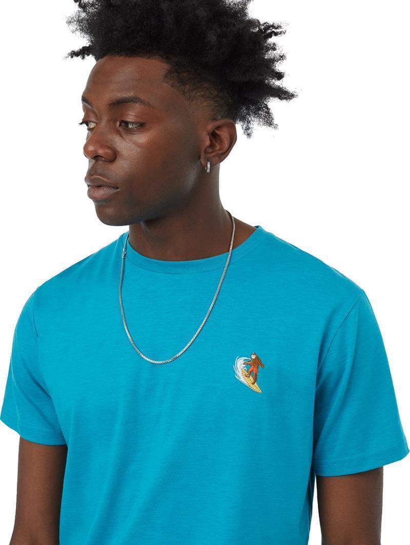 Sasquatch T-Shirt - Mens - tahitian teal heather / rubber 1