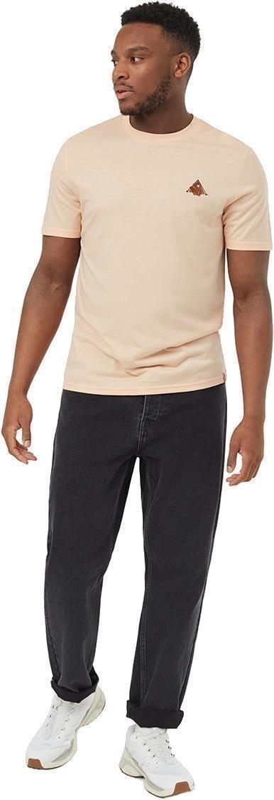 Sasquatch T-Shirt - Mens - vivid peach heather / tent 1