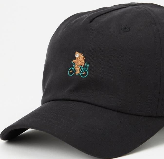 Sasquatch Tencel Peak Hat - meteorite black 1