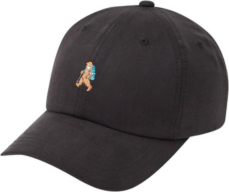 Sasquatch Tencel Peak Hat - meteorite black / rubber 1