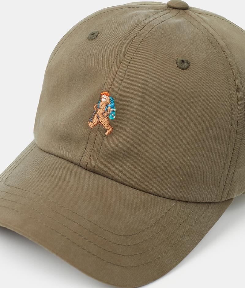 Sasquatch Tencel Peak Hat - uniform green 1