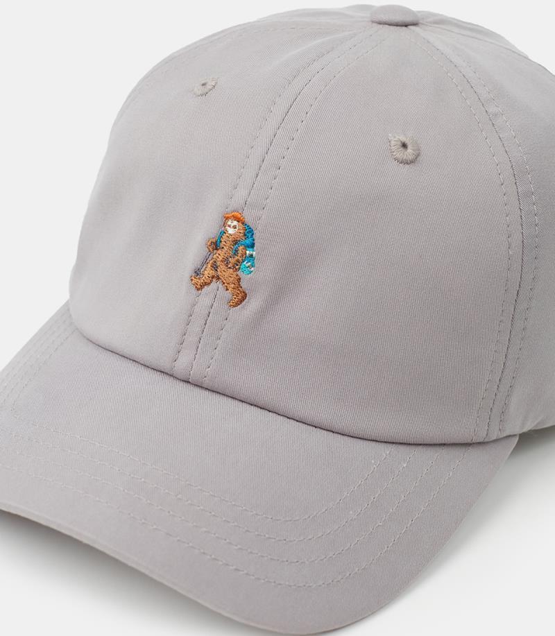 Sasquatch Tencel Peak Hat - zinc 1
