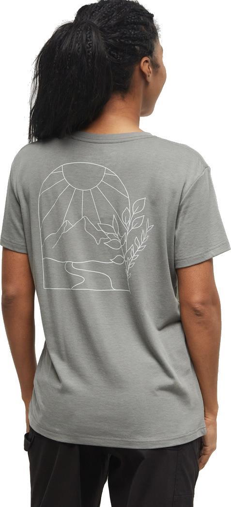 Scenic Arch T-Shirt - Womens - mineral / blue fox 1