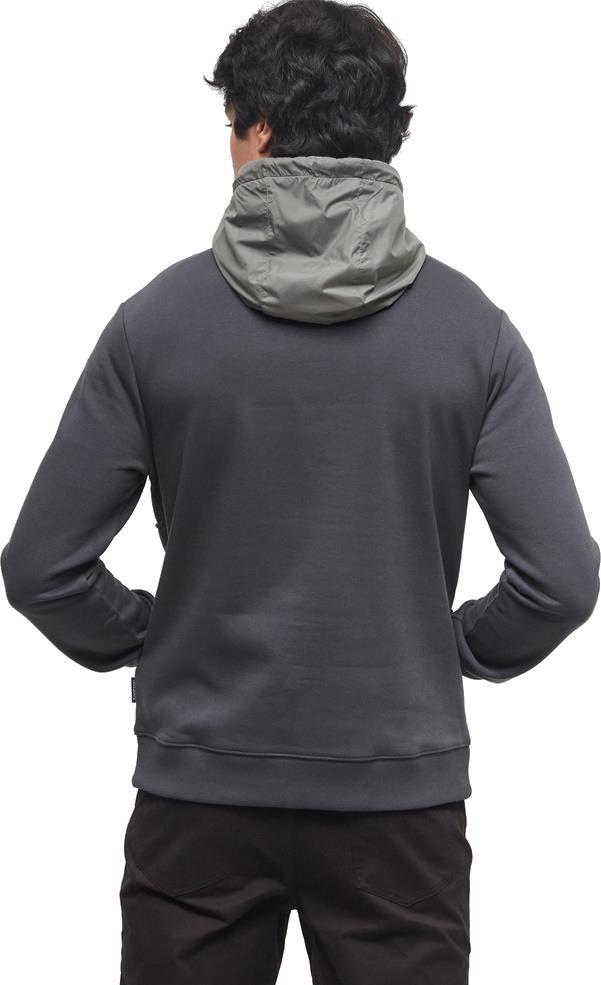 SeaFleece Contrast Anorak Hoodie - Mens - forest river green / mineral 1