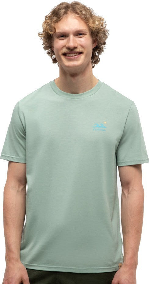 Seaforestation T-Shirt - Mens - oasis / sea blue 1