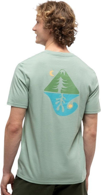 Seaforestation T-Shirt - Mens - oasis / sea blue 1