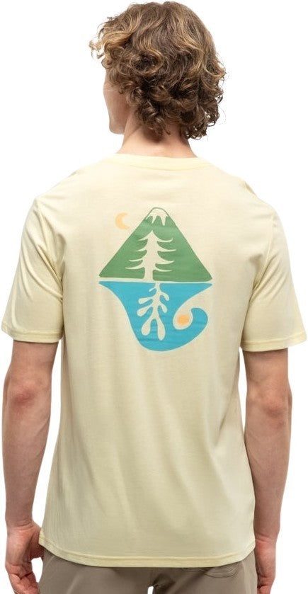 Seaforestation T-Shirt - Mens - sunray / sea blue 1
