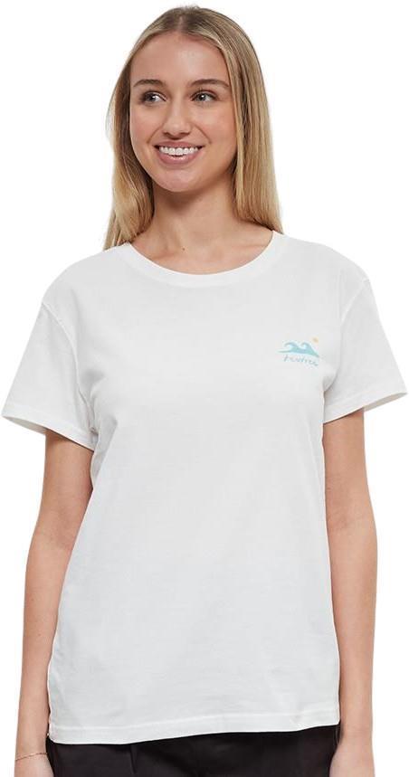 Seaforestation T-Shirt - Womens - undyed / sea blue 1