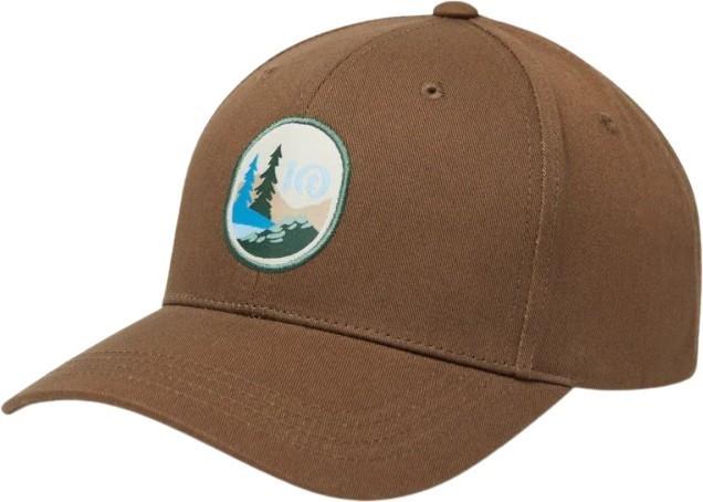 Shoreside Elevation Hat - clove / posy green 1