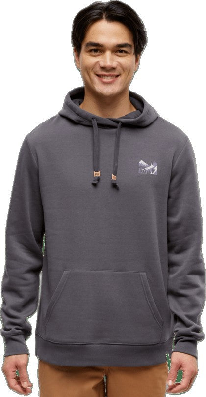 Slack Country Hoodie - Mens - graphite / vintage white 1