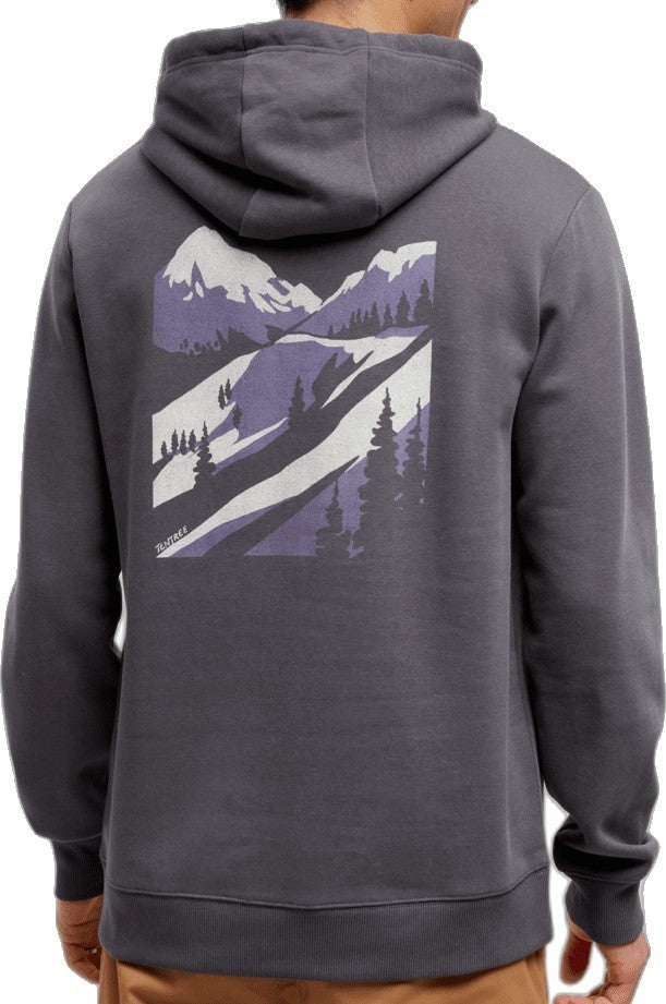 Slack Country Hoodie - Mens - graphite / vintage white 1