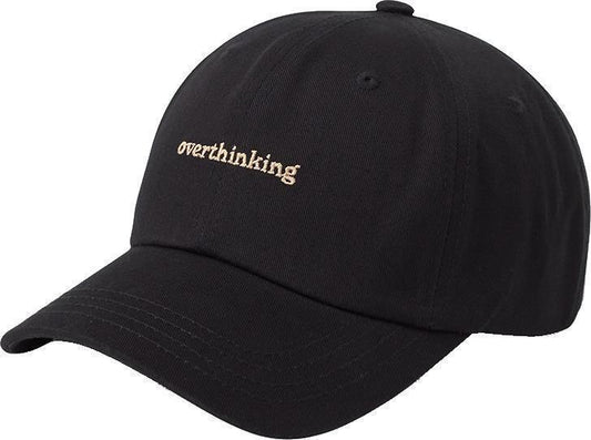 Slogan Peak Hat - meteorite black / overthinking 1