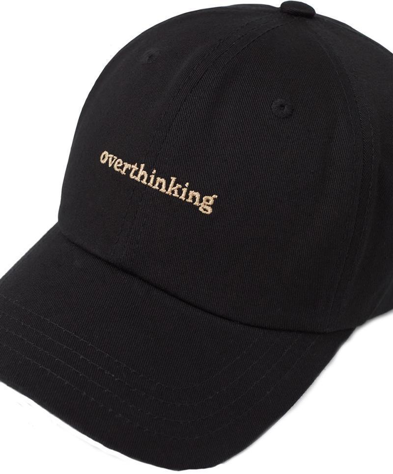 Slogan Peak Hat - meteorite black / overthinking 1