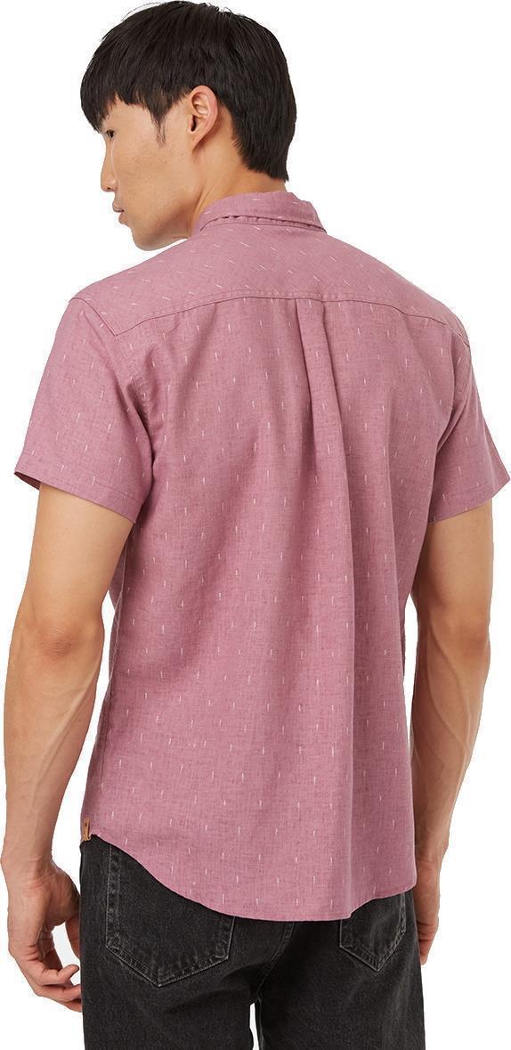 Small Tree Mancos SS Shirt - Mens - Dusky Orchid / Cloud White 2