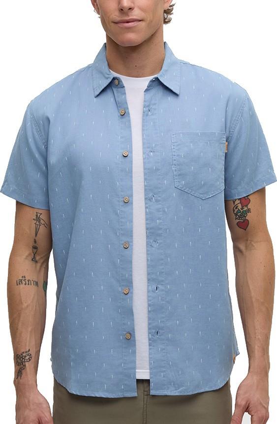 Small Tree Mancos Shirt - Mens - lakeside blue / small tree 1