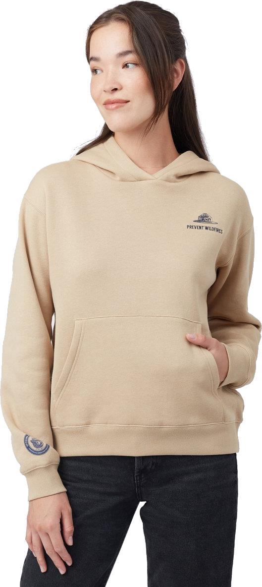 Smokey Prevent Wildfires Hoodie - Womens - travertine 1
